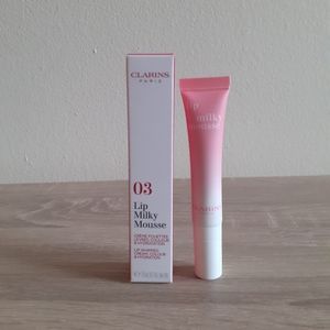 Clarins Lip Milky Mousse in Milky Pink 03